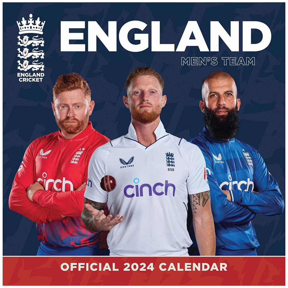 View England Cricket Square Calendar 2024 information