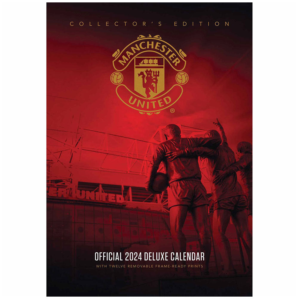 View Manchester United FC Deluxe Calendar 2024 information