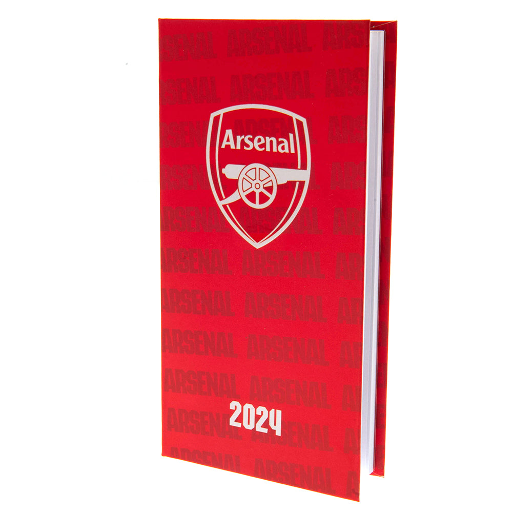 View Arsenal FC Slim Diary 2024 information