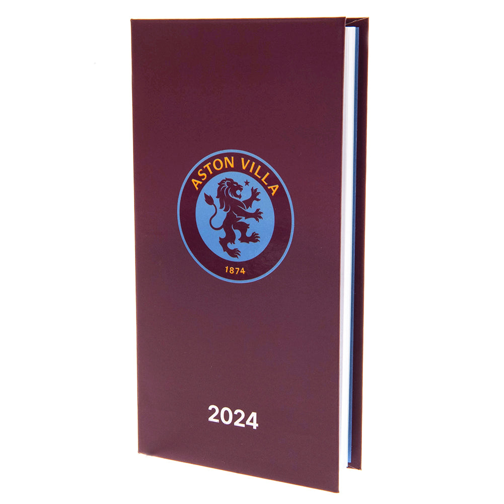 View Aston Villa FC Slim Diary 2024 information