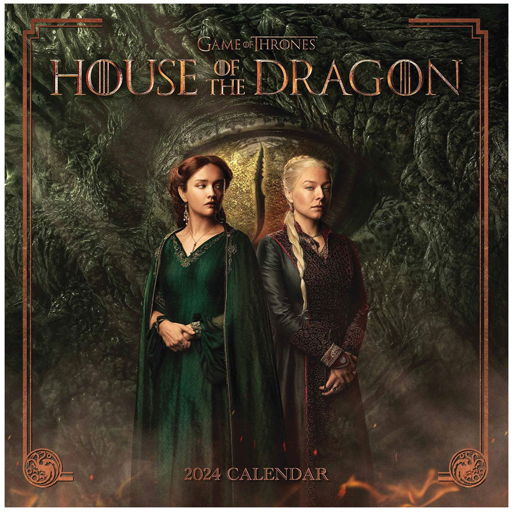 View House Of The Dragon Square Calendar 2024 information