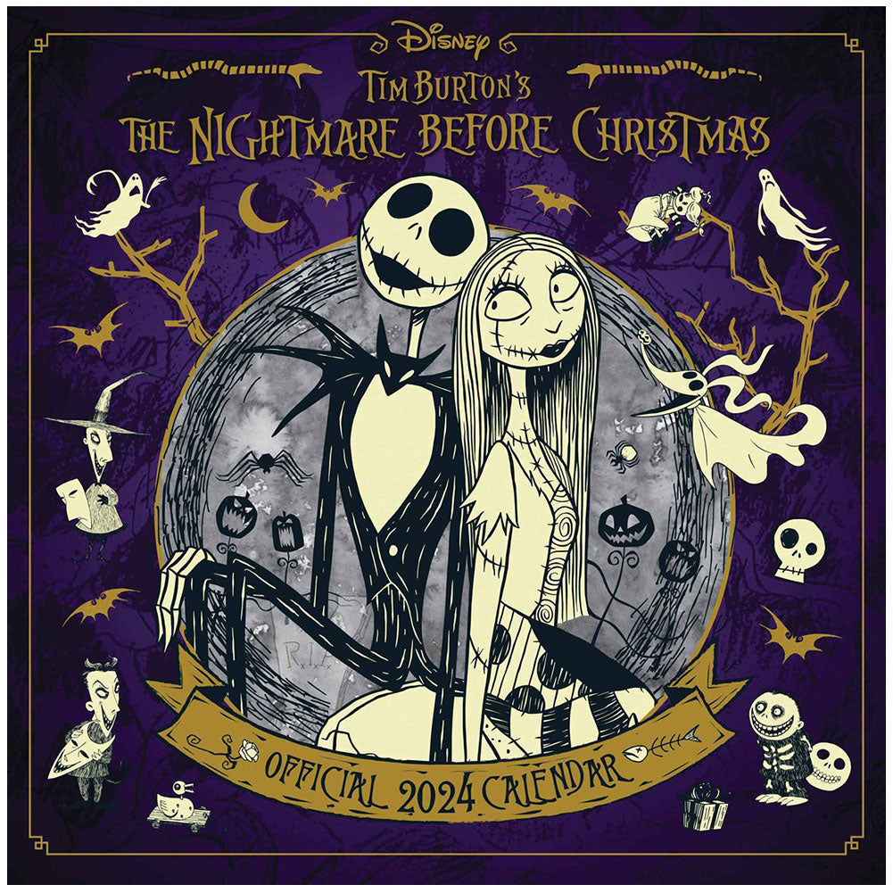 View The Nightmare Before Christmas Square Calendar 2024 information