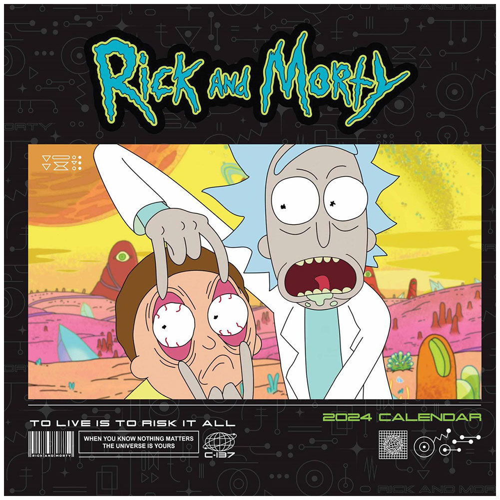 View Rick And Morty Square Calendar 2024 information
