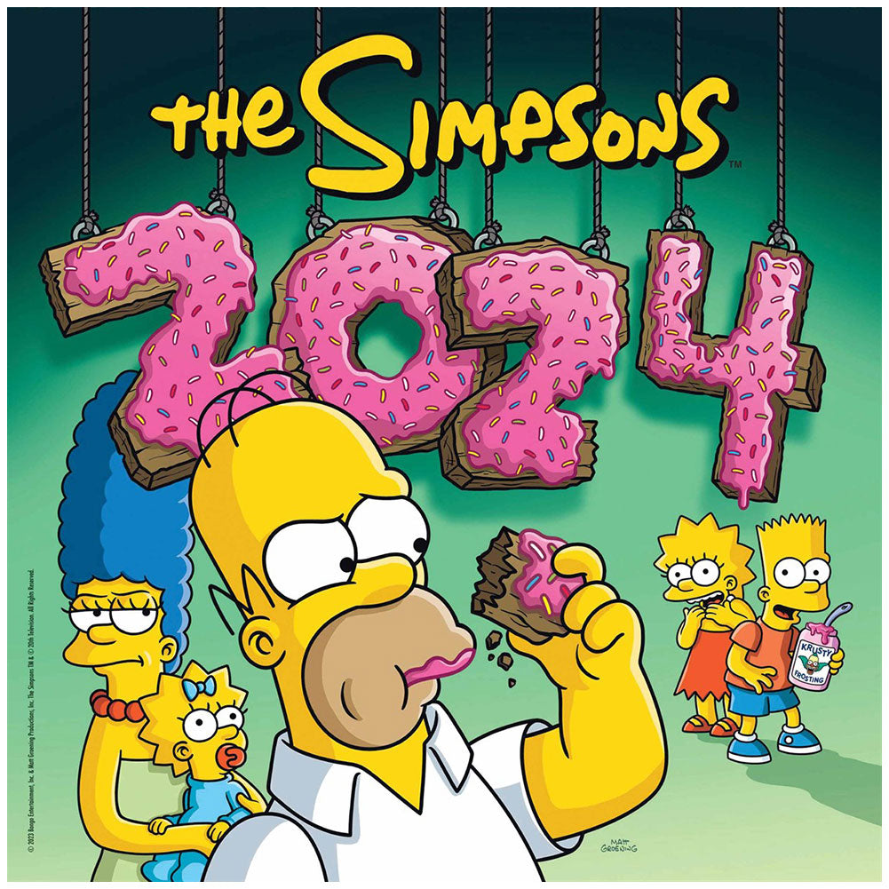 View The Simpsons Square Calendar 2024 information