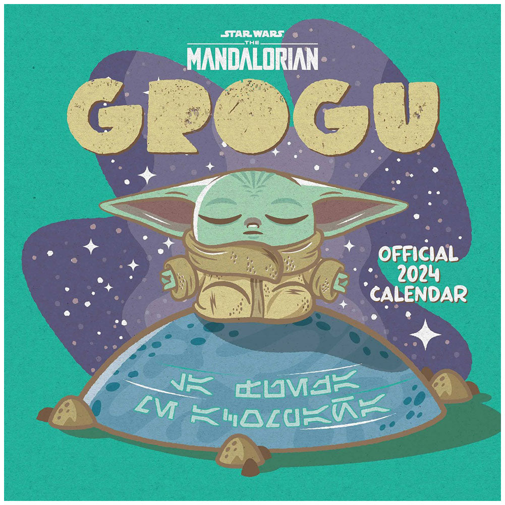 View Star Wars The Mandalorian Square Calendar 2024 Grogu information