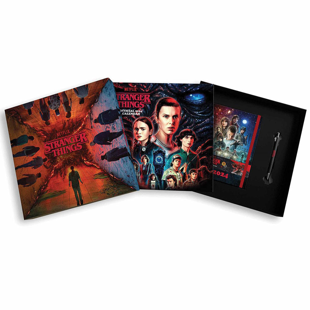 View Stranger Things Calendar Diary Gift Box 2024 information