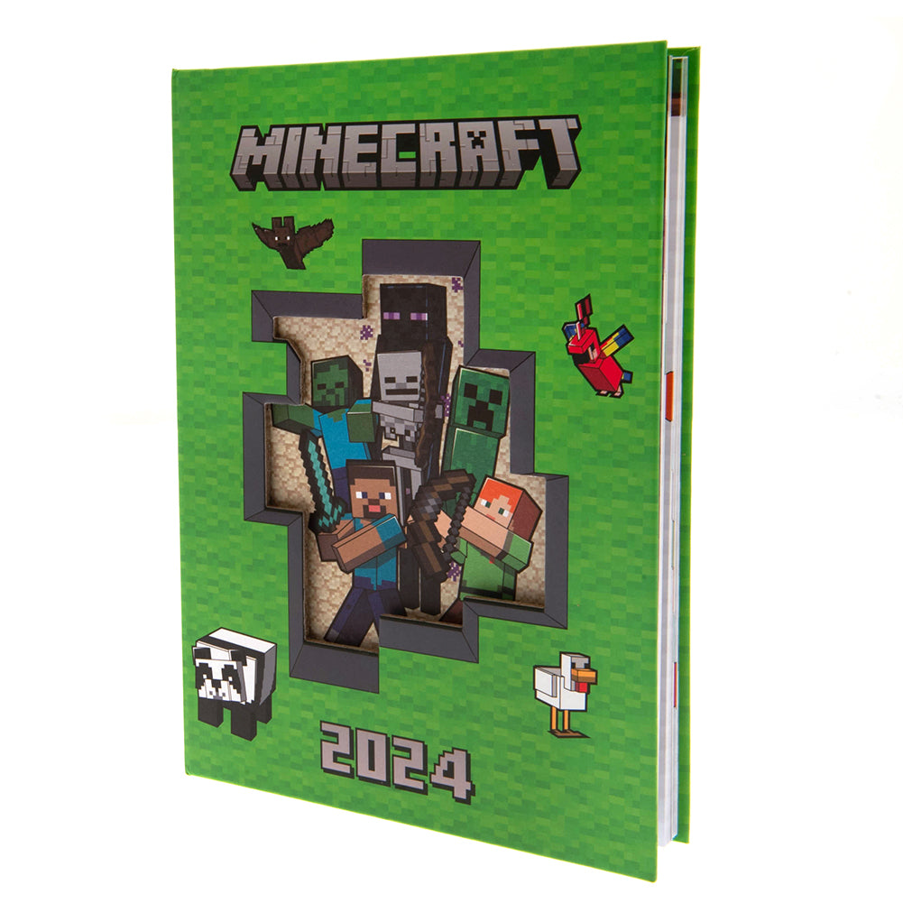 View Minecraft A5 Diary 2024 information