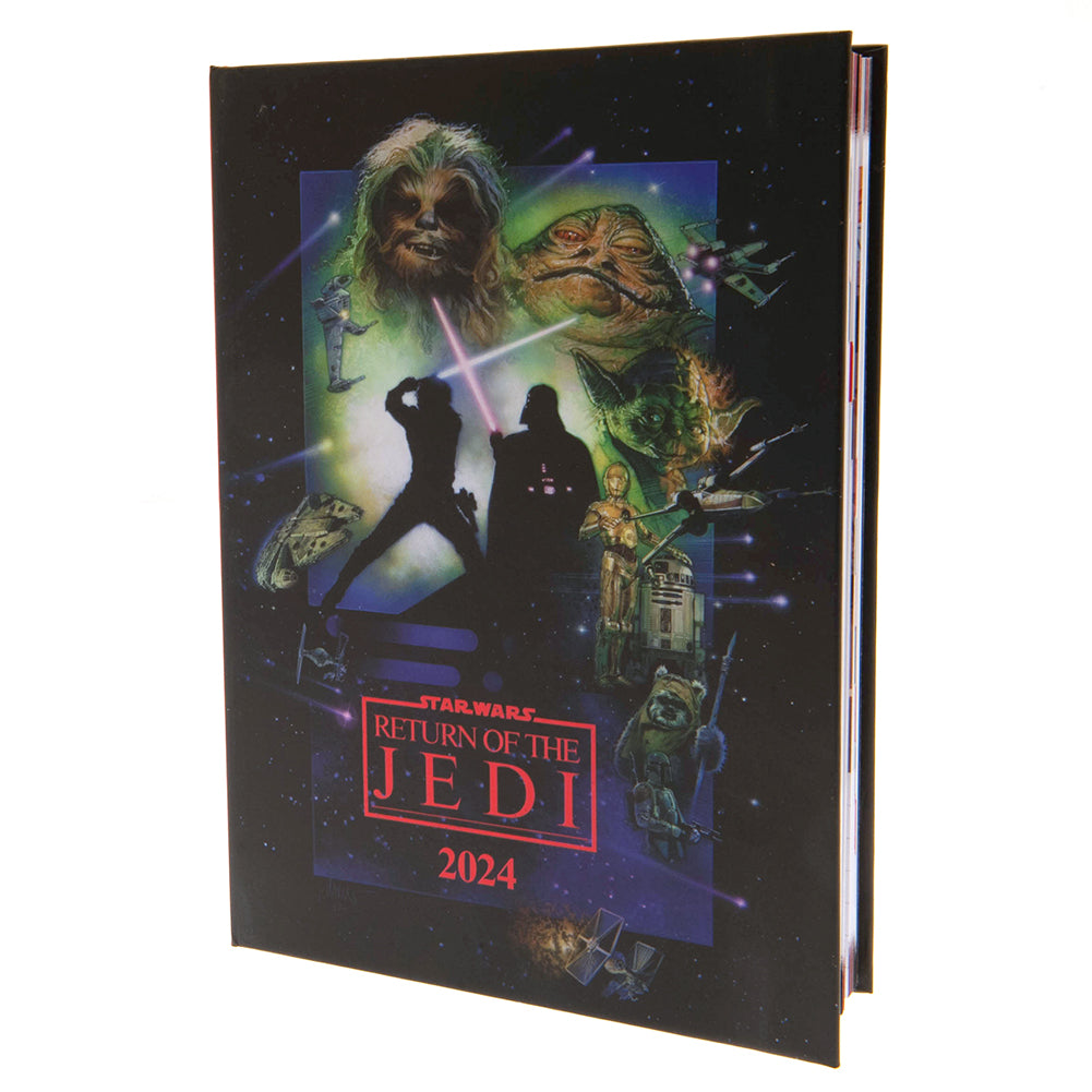 View Star Wars Return Of The Jedi A5 Diary 2024 information
