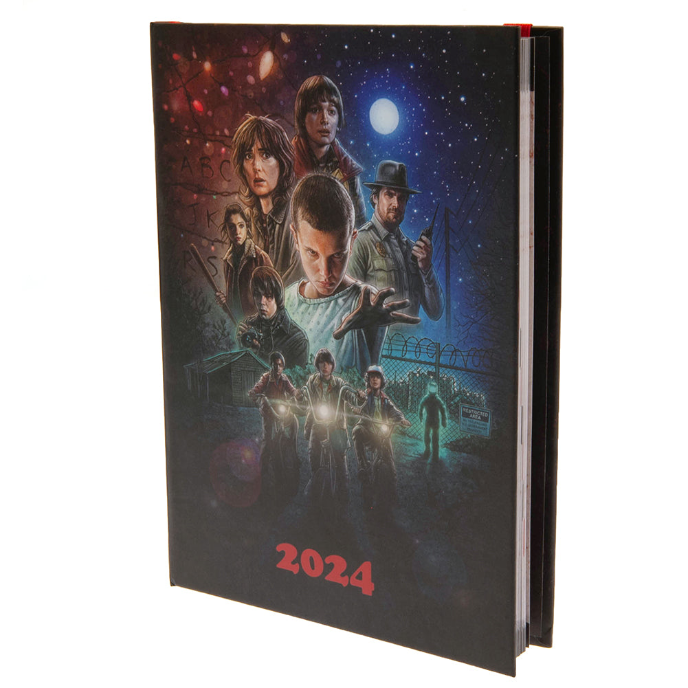 View Stranger Things A5 Diary 2024 information