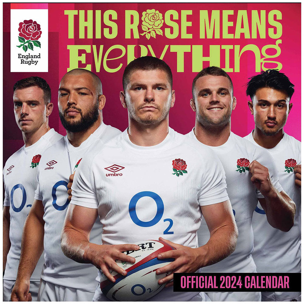 View England RFU Square Calendar 2024 information