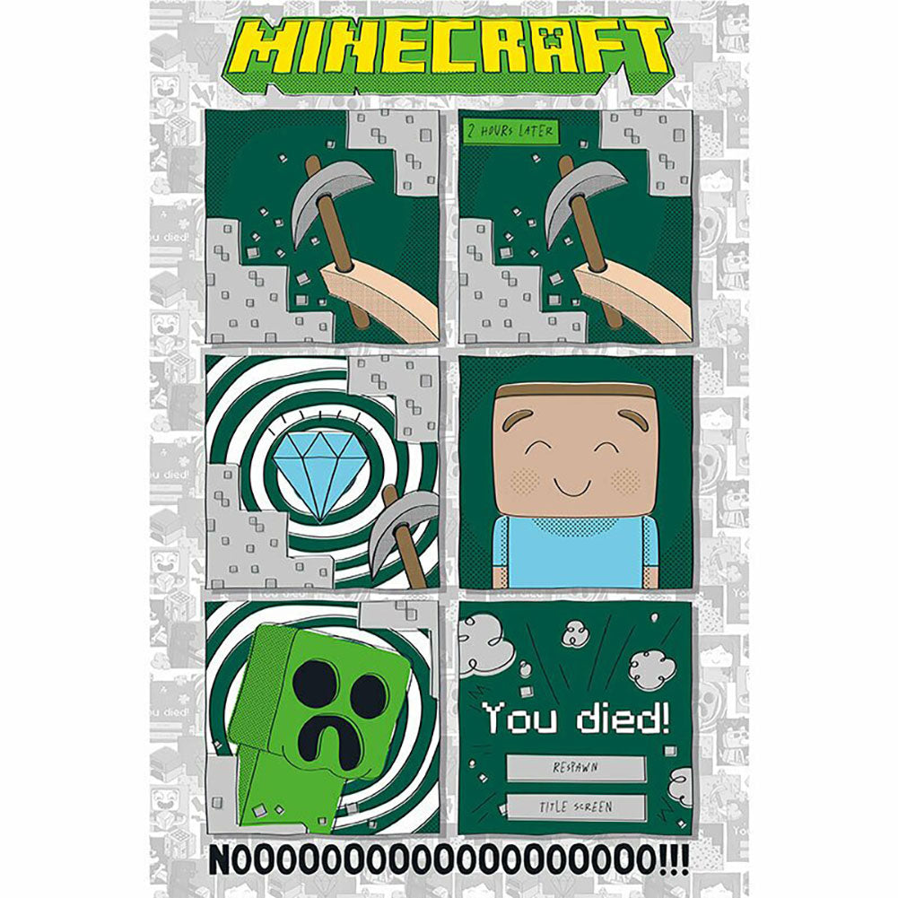 View Minecraft Poster Last Diamond 14 information