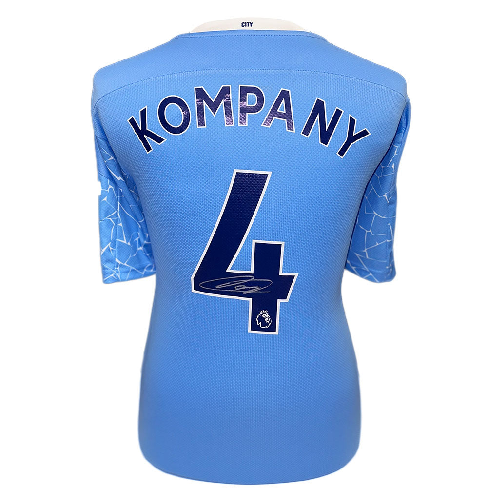 View Manchester City FC Kompany Signed Shirt information