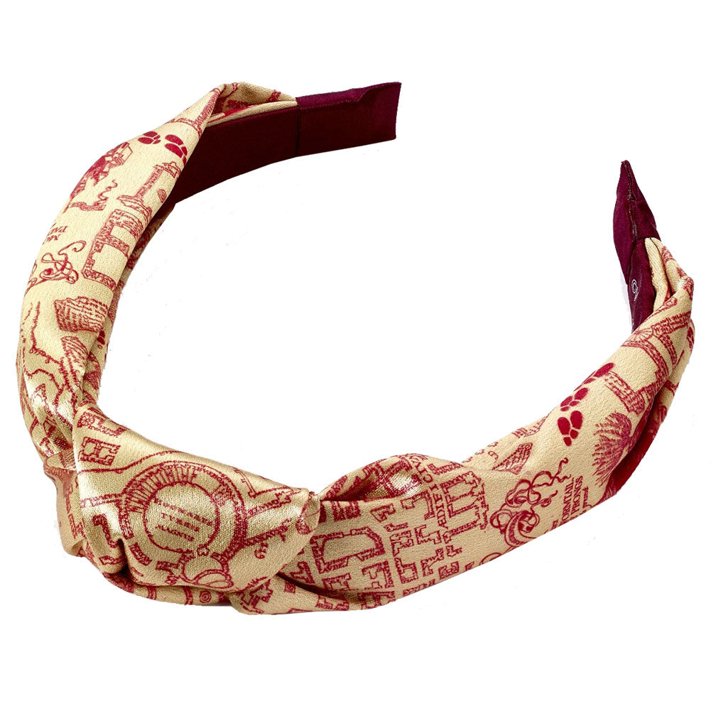View Harry Potter Knotted Headband Marauders Map information