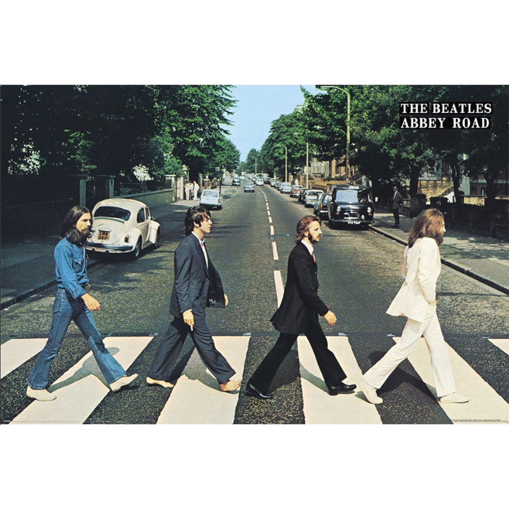 View The Beatles Poster Abbey Road 4 information