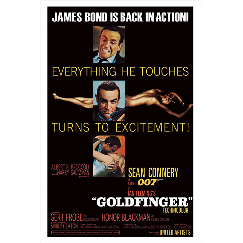 View James Bond Poster Goldfinger 215 information