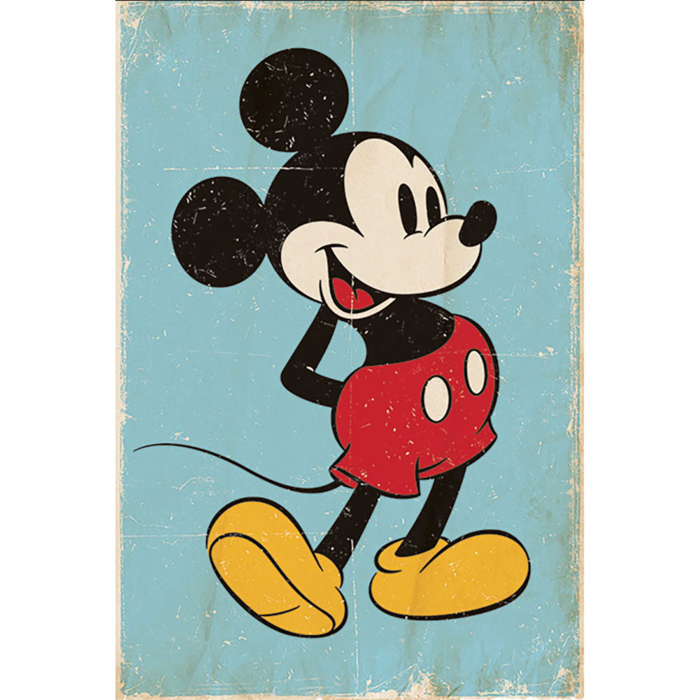 View Mickey Mouse Poster Retro 57 information