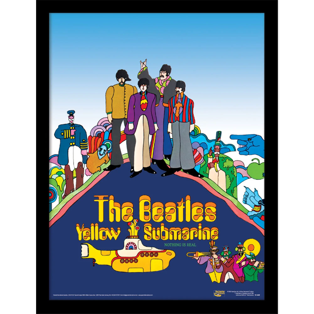View The Beatles Picture Yellow Submarine 16 x 12 information