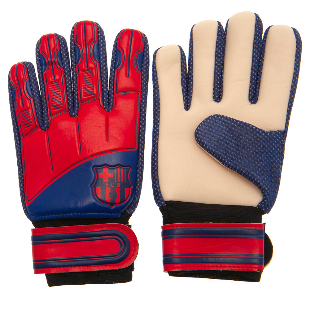 View FC Barcelona Goalkeeper Gloves Yths DT information
