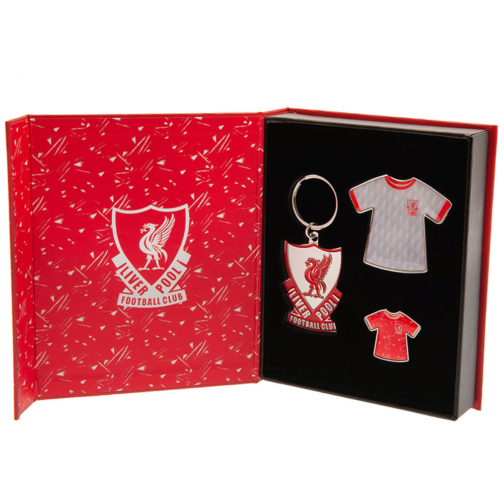 View Liverpool FC Heritage Badge Keyring and Magnet Set information