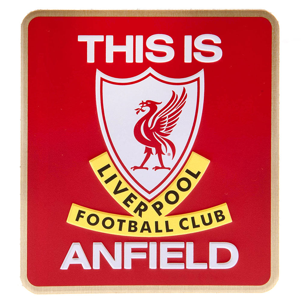 View Liverpool FC This Is Anfield Metal Magnet information