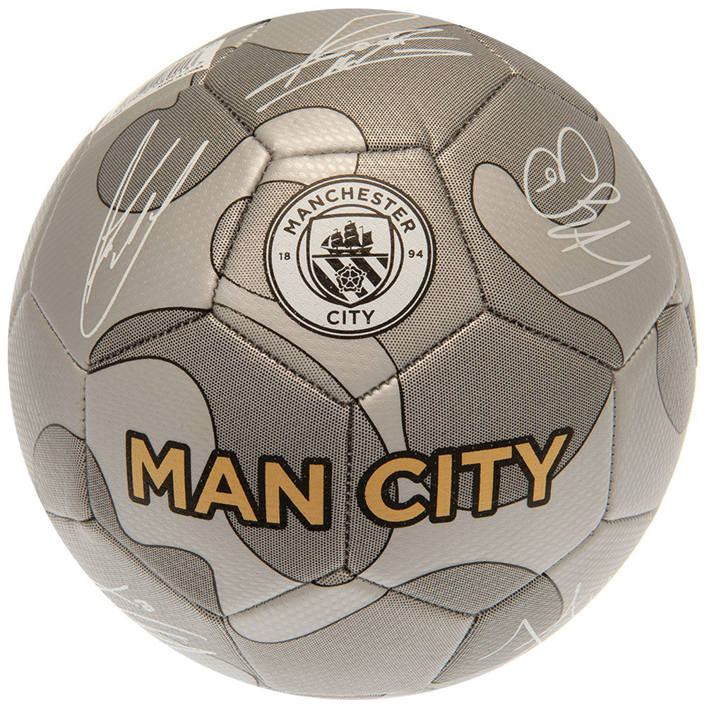 View Manchester City FC Camo Sig Football information