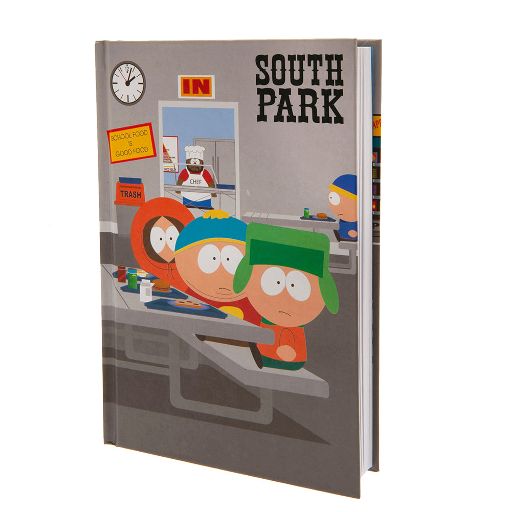 View South Park Premium Notebook information