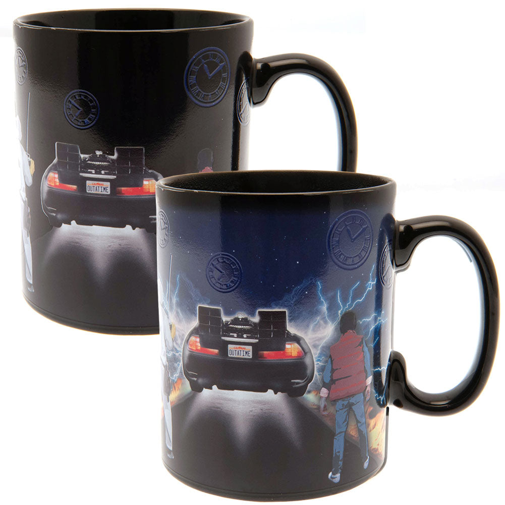 View Back To The Future Heat Changing Mega Mug information