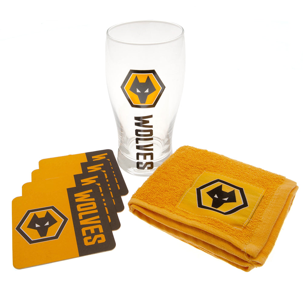 View Wolverhampton Wanderers FC Mini Bar Set information