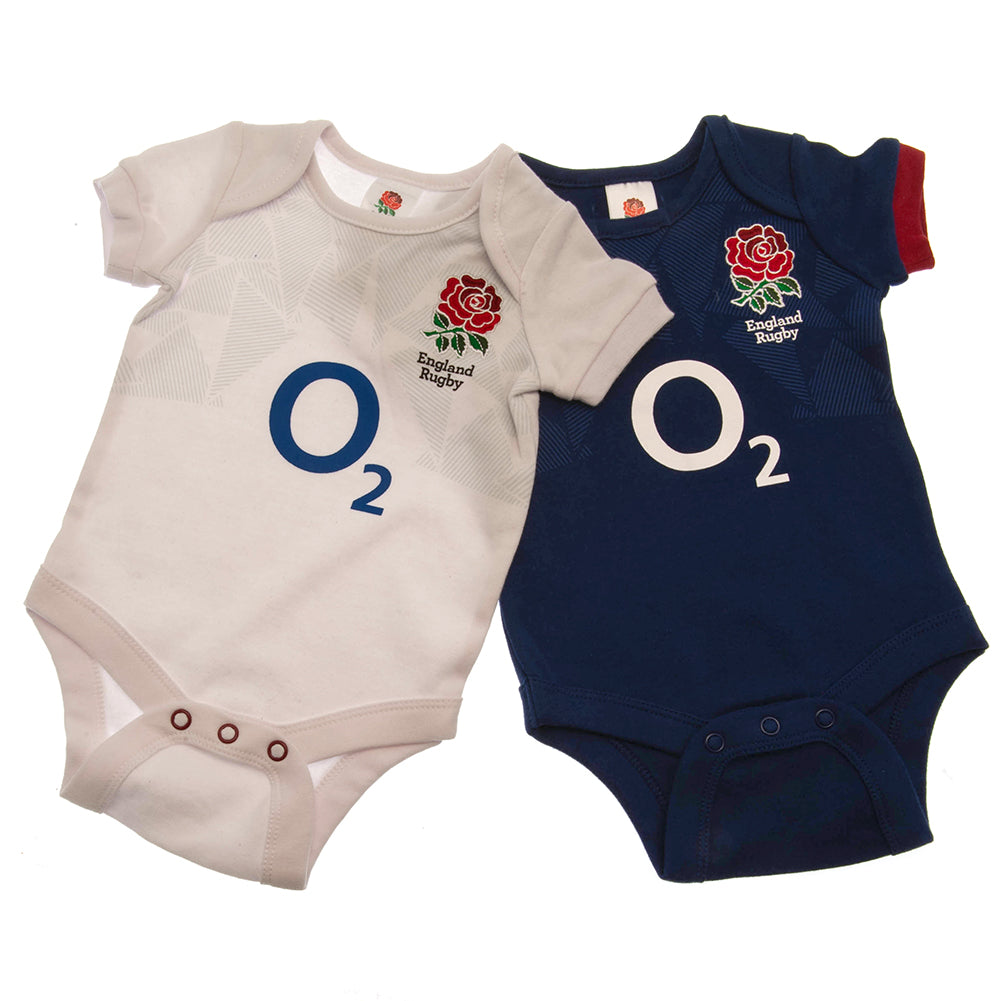 View England RFU 2 Pack Bodysuit 03 mths PC information