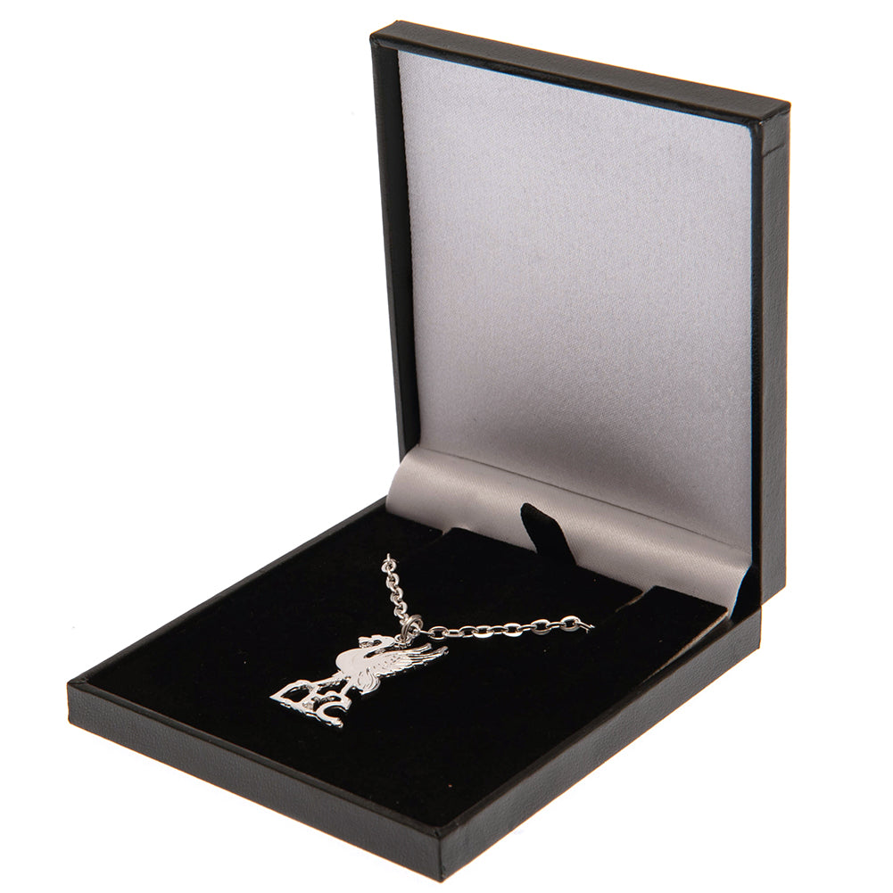 View Liverpool FC Silver Plated Boxed Pendant LB information