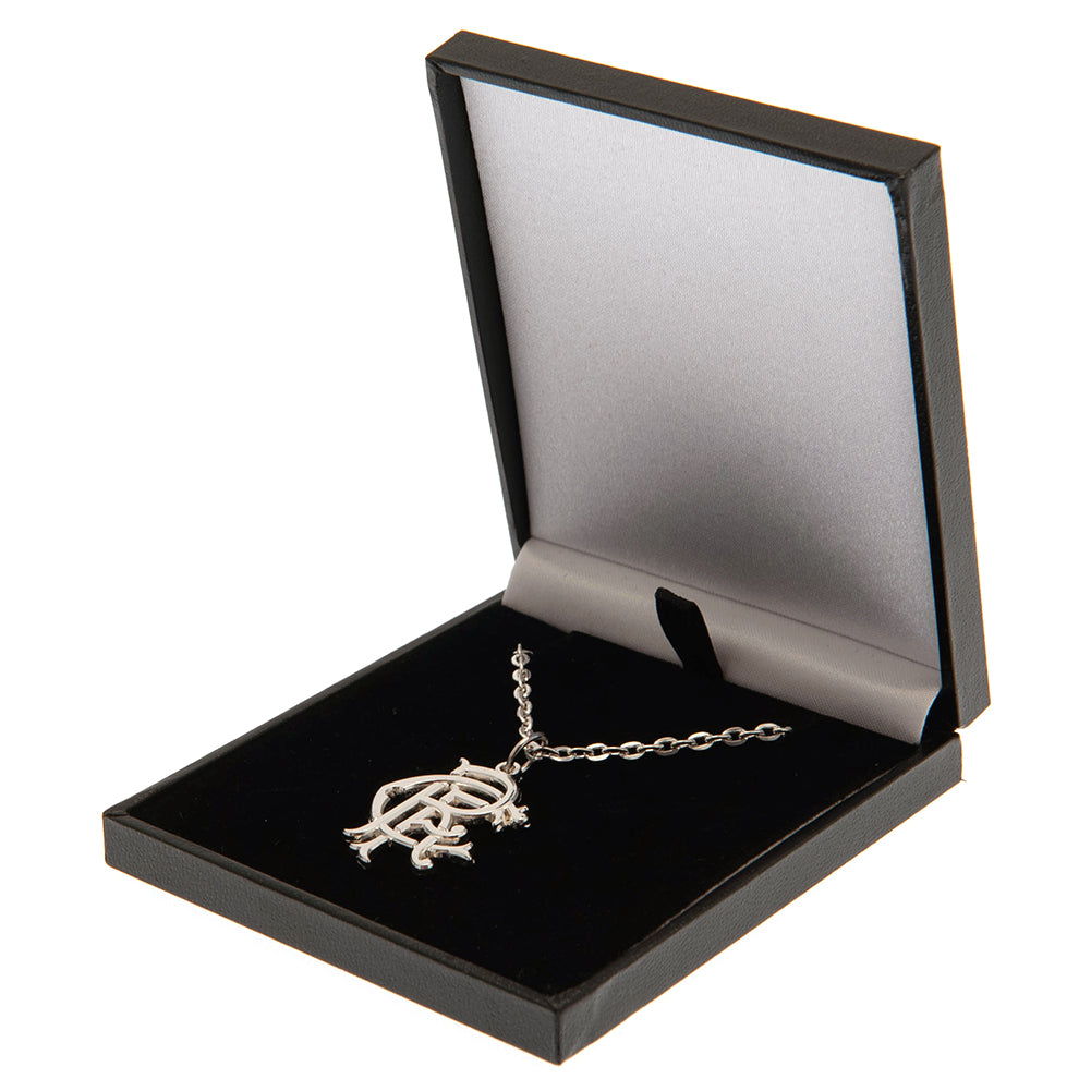 View Rangers FC Silver Plated Boxed Pendant information