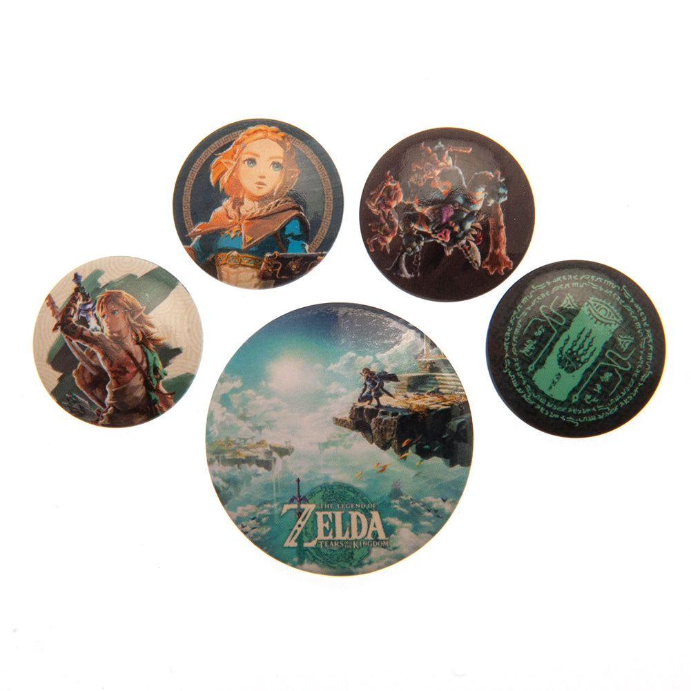 View The Legend Of Zelda Button Badge Set information