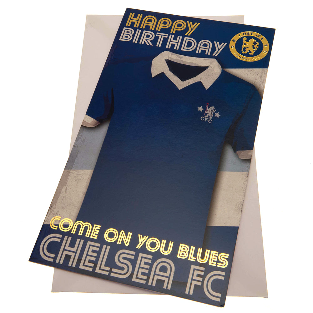 View Chelsea FC Birthday Card Retro information