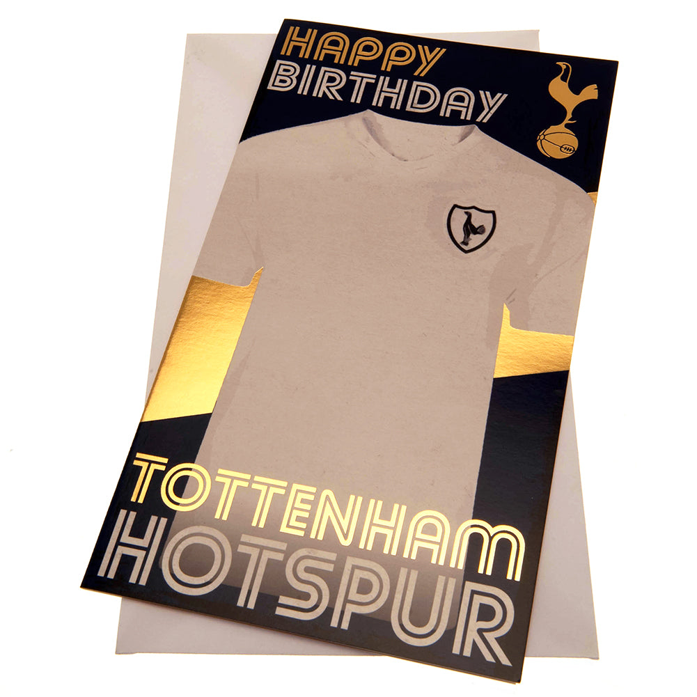 View Tottenham Hotspur FC Birthday Card Retro information