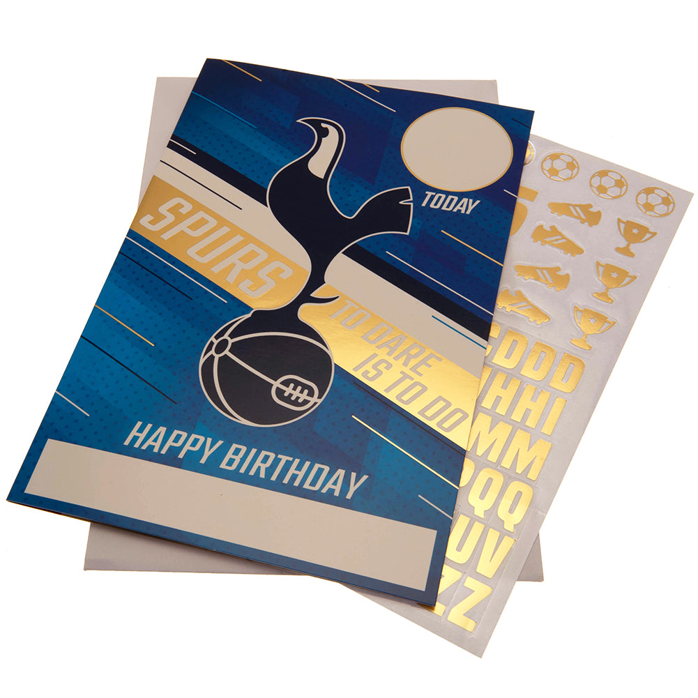 View Tottenham Hotspur FC Birthday Card With Stickers information