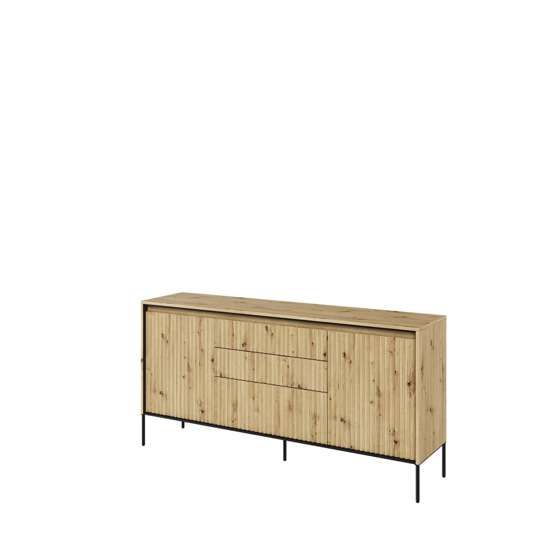 View Trend TR01 Sideboard Cabinet 166cm Oak Artisan 166cm information