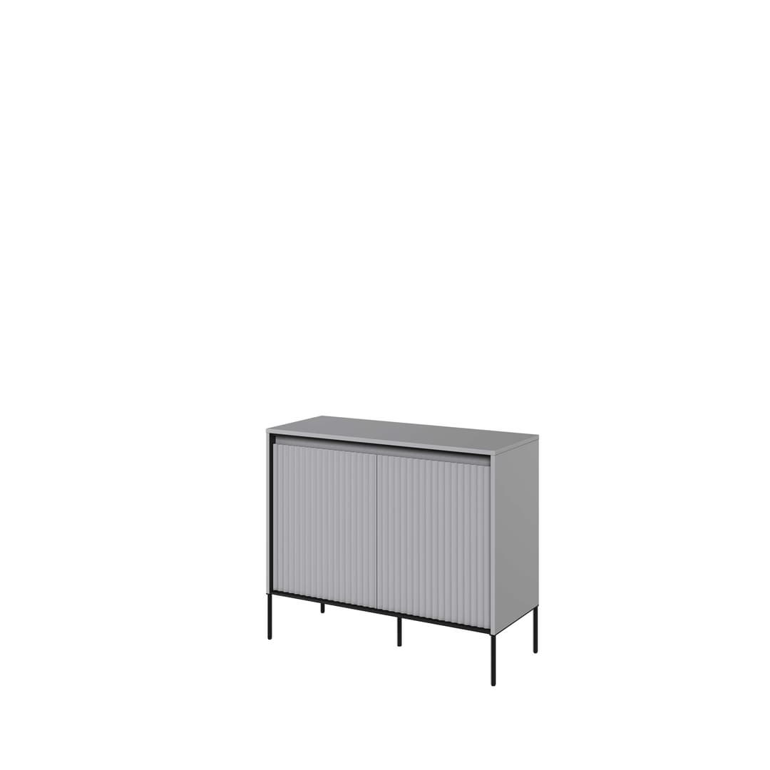 View Trend TR02 Sideboard Cabinet 98cm Grey Matt 98cm information