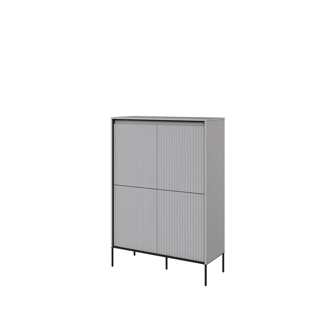 View Trend TR03 Highboard Cabinet 98cm Grey Matt 98cm information