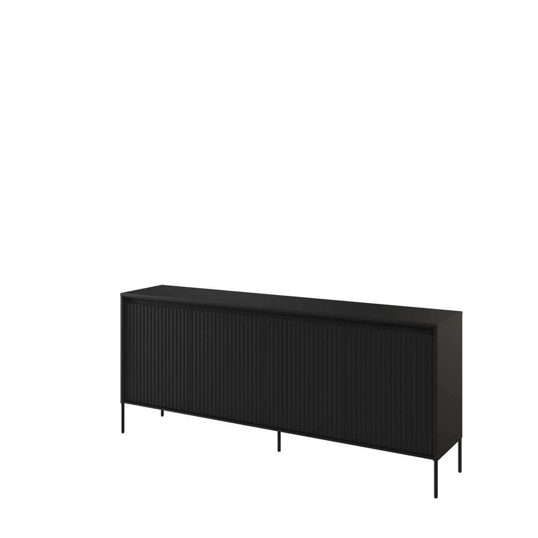 View Trend TR04 Sideboard Cabinet 193cm Black Matt 193cm information