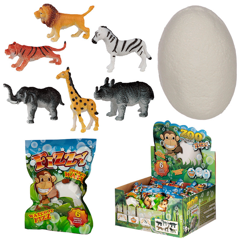 View Fun Kids Fizzy Safari Animal Egg information