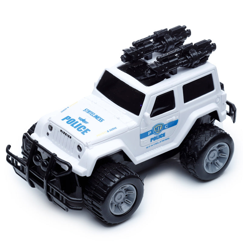 View Friction 4x4 Police Car Light Sound Toy information