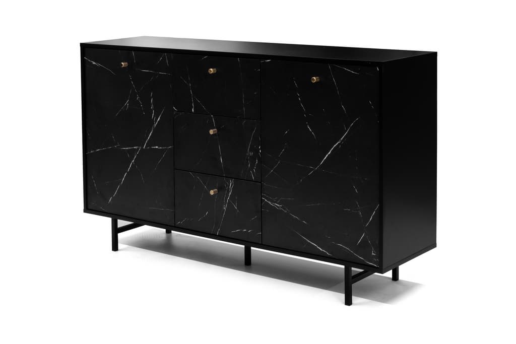 View Veroli 01 Sideboard Cabinet 150cm Black 150cm information