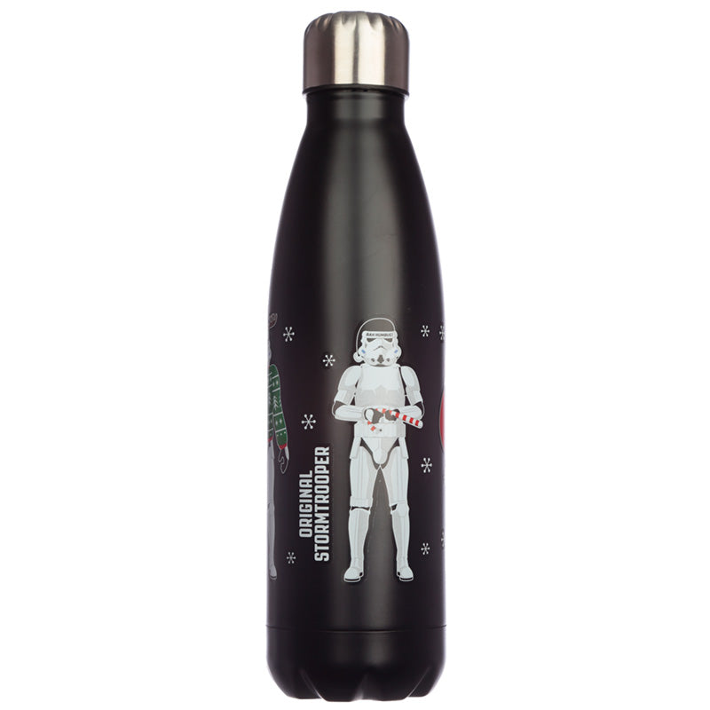 View Reusable Stainless Steel Insulated Drinks Bottle 500ml Christmas The Original Stormtrooper information