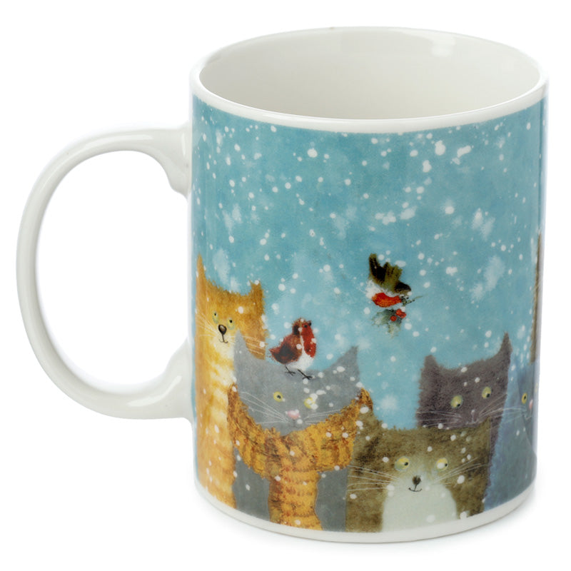 View Porcelain Mug Jan Pashley Christmas Cats information