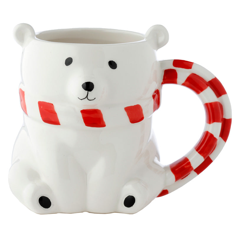 View Novelty Shaped Ceramic Mug Polar Bear information