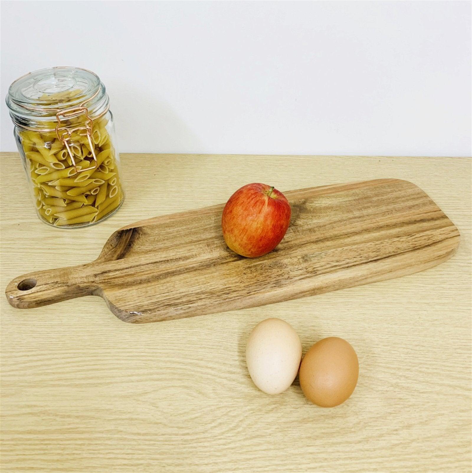 View Acacia Wood Serving Board 45x14cm information