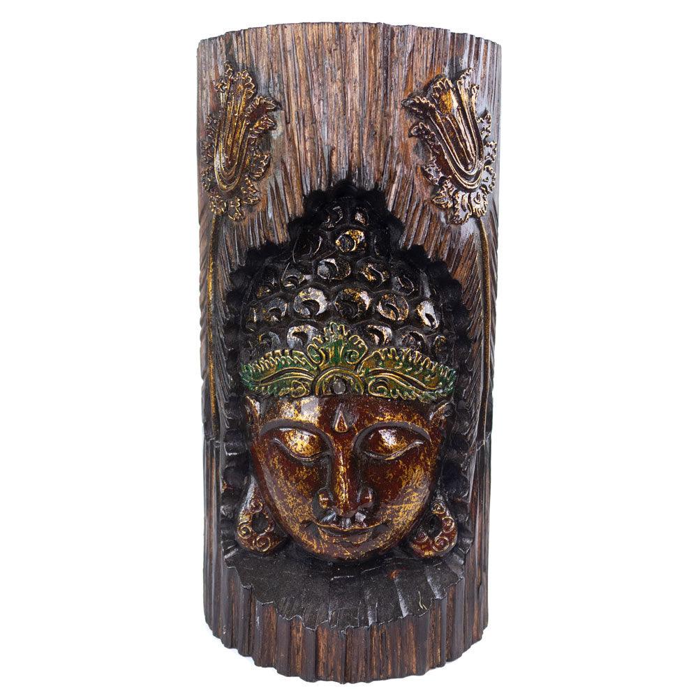 View Albasia Wood Carved Buddha Decoration information