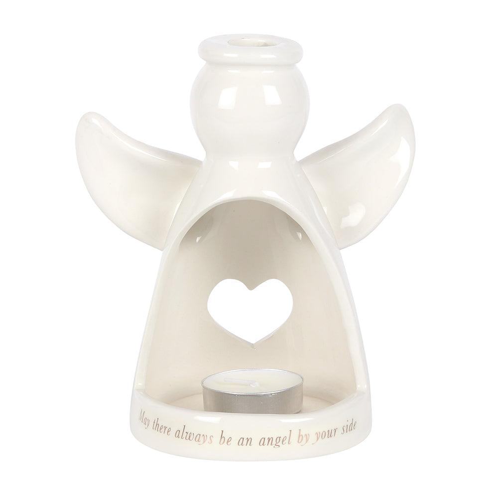 View Angel By Your Side Tealight Holder information