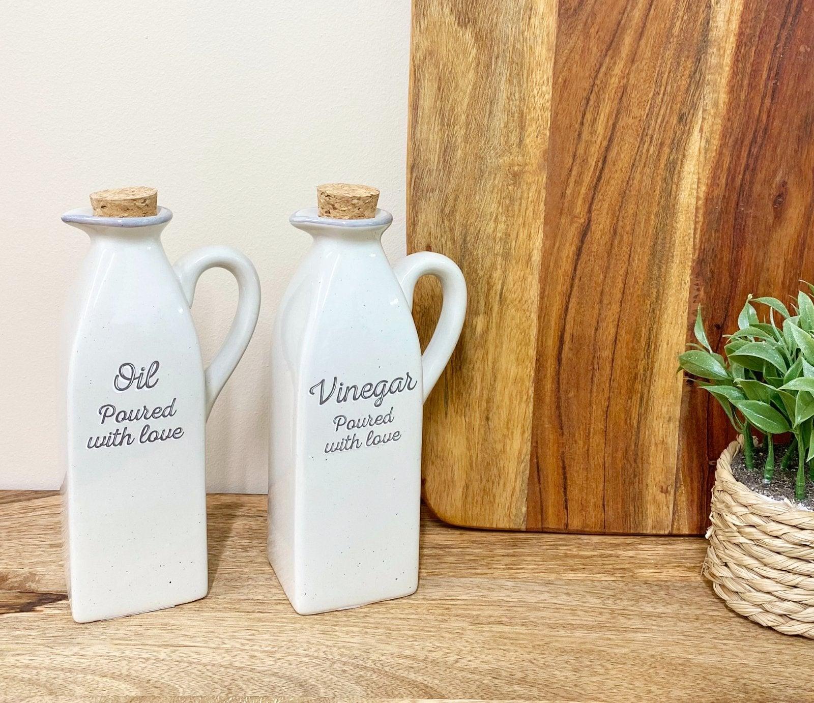 View Antique Grey Oil Vinegar Containers information