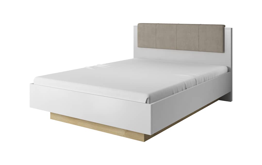 View Arco Bed Frame EU King White 160 x 200cm information